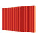 Стальной трубчатый радиатор отопления Empatiko Takt S2-1192-500 Scarlet Red 