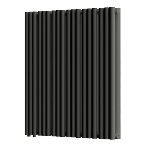 Стальной трубчатый радиатор отопления Empatiko Takt LR2-712-500 Coal Black Стальной трубчатый радиатор отопления Empatiko Takt LR2-712-500 Coal Black