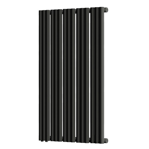 Стальной трубчатый радиатор отопления Empatiko Takt L1-592-1750 Coal Black