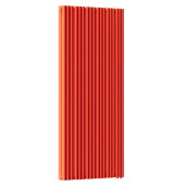 Стальной трубчатый радиатор отопления Empatiko Takt LR2-712-2000 Scarlet Red Стальной трубчатый радиатор отопления Empatiko Takt LR2-712-2000 Scarlet Red