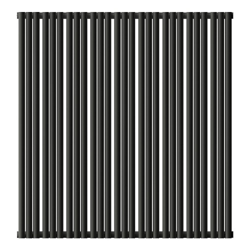 Стальной трубчатый радиатор отопления Empatiko Takt S1-1072-1750 Coal Black