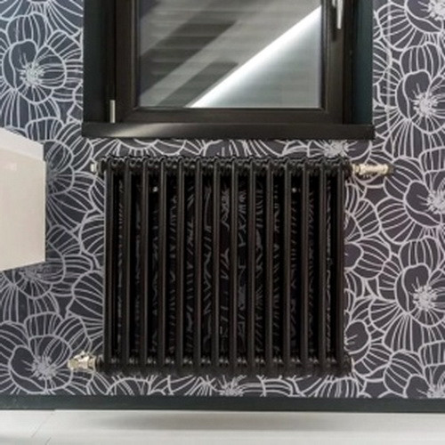 Стальной трубчатый радиатор отопления IRSAP TESI 30565 T30 20 секций, чёрный, RAL 9005 Стальной трубчатый радиатор отопления IRSAP TESI 30565 T30 20 секций, чёрный, RAL 9005