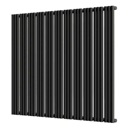 Стальной трубчатый радиатор отопления Empatiko Takt S1-1312-1750 Coal Black