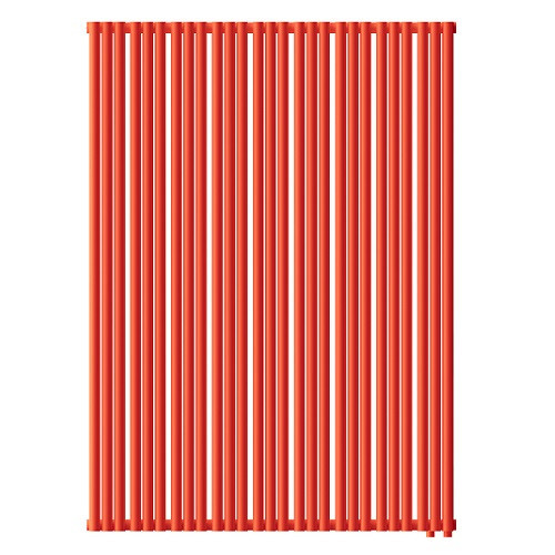 Стальной трубчатый радиатор отопления Empatiko Takt LR2-1072-2000 Scarlet Red Стальной трубчатый радиатор отопления Empatiko Takt LR2-1072-2000 Scarlet Red