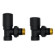 Комплект ​Vario Term SWING угловой ZIS24/FK GW 1/2" х GZ 1/2" Чёрный матовый