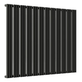 Стальной трубчатый радиатор отопления Empatiko Takt S1-1432-1750 Coal Black