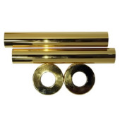 Комплект декоративных трубок SR Rubinetterie L.160 x D.18-20-1/2", золото Комплект декоративных трубок SR Rubinetterie L.160 x D.18-20-1/2", золото