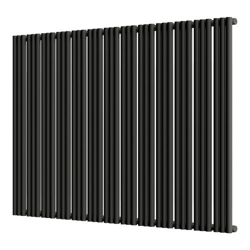 Стальной трубчатый радиатор отопления Empatiko Takt S1-1552-1750 Coal Black