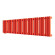 Стальной трубчатый радиатор отопления Empatiko Takt L1-1072-200 Scarlet Red