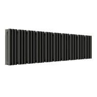 Стальной трубчатый радиатор отопления Empatiko Takt S2-1192-200 Coal Black  Стальной трубчатый радиатор отопления Empatiko Takt S2-1192-200 Coal Black