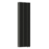 Стальной трубчатый радиатор отопления Empatiko Takt LR2-352-1750 Coal Black Стальной трубчатый радиатор отопления Empatiko Takt LR2-352-1750 Coal Black