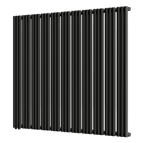 Стальной трубчатый радиатор отопления Empatiko Takt L1-1312-1750 Coal Black