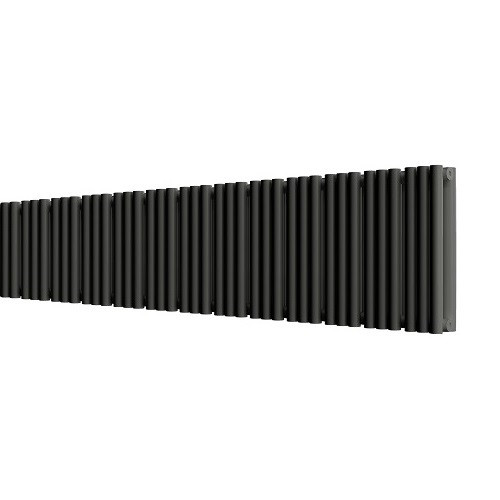 Стальной трубчатый радиатор отопления Empatiko Takt S2-2032-200 Coal Black Стальной трубчатый радиатор отопления Empatiko Takt S2-2032-200 Coal Black