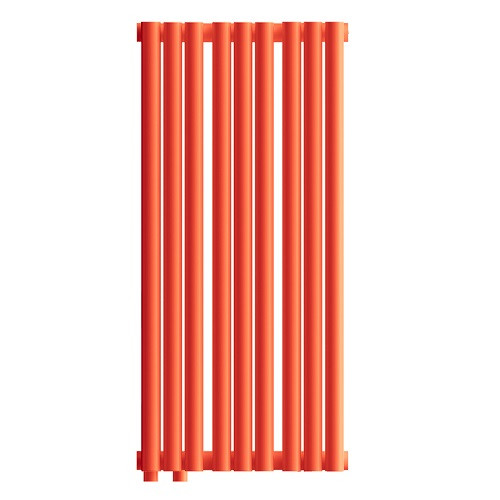 Стальной трубчатый радиатор отопления Empatiko Takt L1-352-500 Scarlet Red  Стальной трубчатый радиатор отопления Empatiko Takt L1-352-500 Scarlet Red