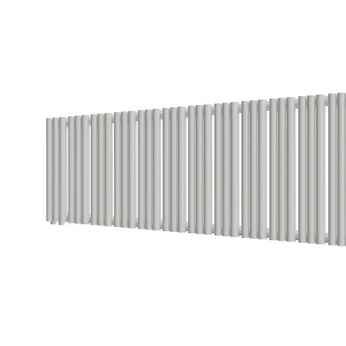 Стальной трубчатый радиатор отопления Empatiko Takt L1-1912-300 Cream Grey