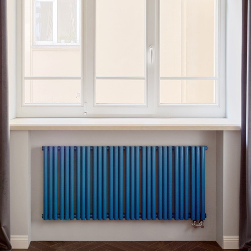 Стальной трубчатый радиатор отопления Empatiko Takt R1-1432-200 Evening Blue Стальной трубчатый радиатор отопления Empatiko Takt R1-1432-200 Evening Blue