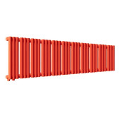Стальной трубчатый радиатор отопления Empatiko Takt L1-1312-200 Scarlet Red