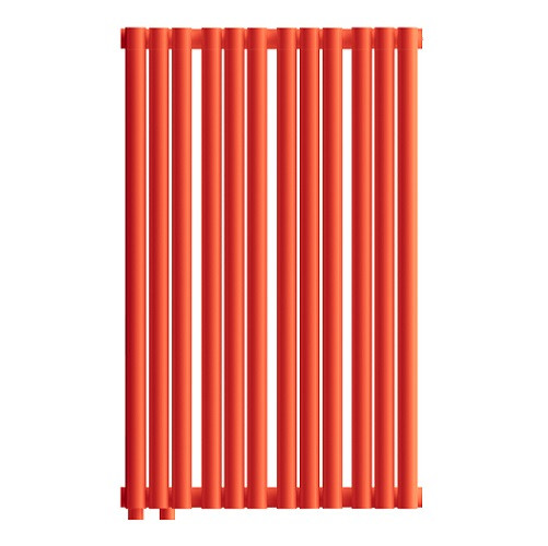 Стальной трубчатый радиатор отопления Empatiko Takt L1-472-500 Scarlet Red Стальной трубчатый радиатор отопления Empatiko Takt L1-472-500 Scarlet Red