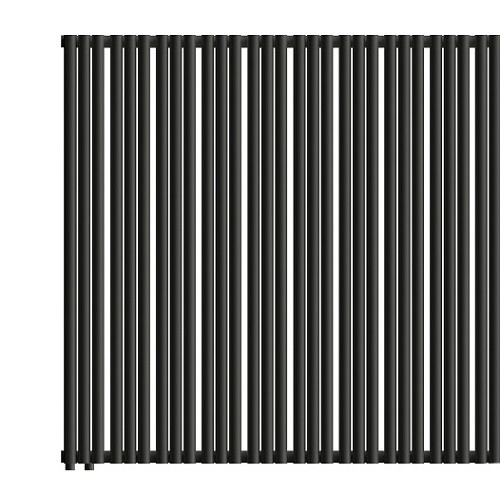 Стальной трубчатый радиатор отопления Empatiko Takt L1-1552-1750 Coal Black