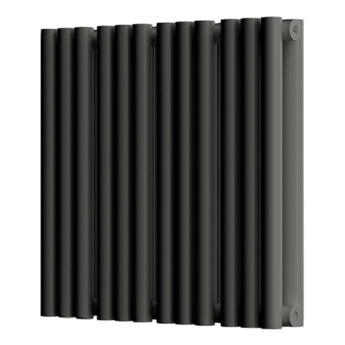 Стальной трубчатый радиатор отопления Empatiko Takt S2-472-300 Coal Black  Стальной трубчатый радиатор отопления Empatiko Takt S2-472-300 Coal Black