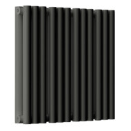 Стальной трубчатый радиатор отопления Empatiko Takt S2-472-300 Coal Black  Стальной трубчатый радиатор отопления Empatiko Takt S2-472-300 Coal Black