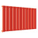 Стальной трубчатый радиатор отопления Empatiko Takt L1-1312-500 Scarlet Red