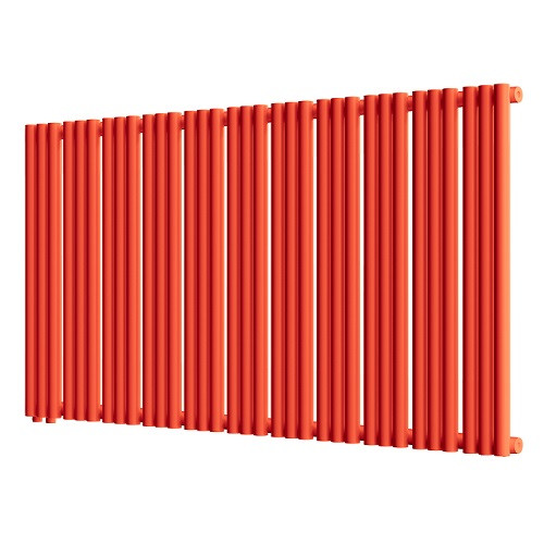 Стальной трубчатый радиатор отопления Empatiko Takt L1-1312-500 Scarlet Red