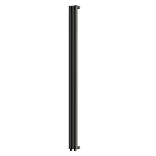 Стальной трубчатый радиатор отопления Empatiko Takt R1-112-2000 Coal Black Стальной трубчатый радиатор отопления Empatiko Takt R1-112-2000 Coal Black
