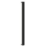 Стальной трубчатый радиатор отопления Empatiko Takt R1-112-2000 Coal Black Стальной трубчатый радиатор отопления Empatiko Takt R1-112-2000 Coal Black