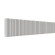 Стальной трубчатый радиатор отопления Empatiko Takt S2-1672-200 Cream Grey