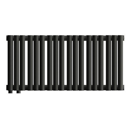 Стальной трубчатый радиатор отопления Empatiko Takt LR2-712-200 Coal Black