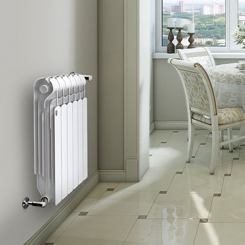 Биметаллический радиатор отопления Royal Thermo Indigo Super + 500 4 секции Биметаллический радиатор отопления Royal Thermo Indigo Super + 500 4 секции