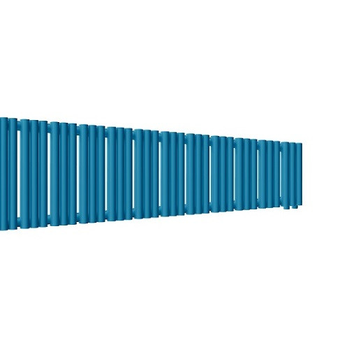 Стальной трубчатый радиатор отопления Empatiko Takt R1-1672-200 Evening Blue
