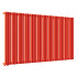 Стальной трубчатый радиатор отопления Empatiko Takt L1-1432-500 Scarlet Red