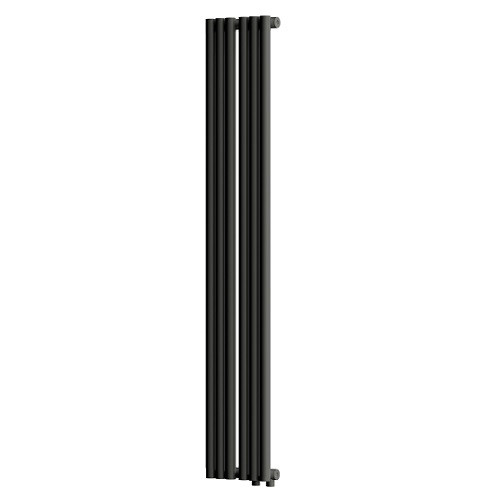 Стальной трубчатый радиатор отопления Empatiko Takt R1-232-2000 Coal Black Стальной трубчатый радиатор отопления Empatiko Takt R1-232-2000 Coal Black
