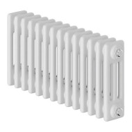 Стальной трубчатый радиатор отопления VELAR 3037 U 34 секции боковое подключение RAL 9016