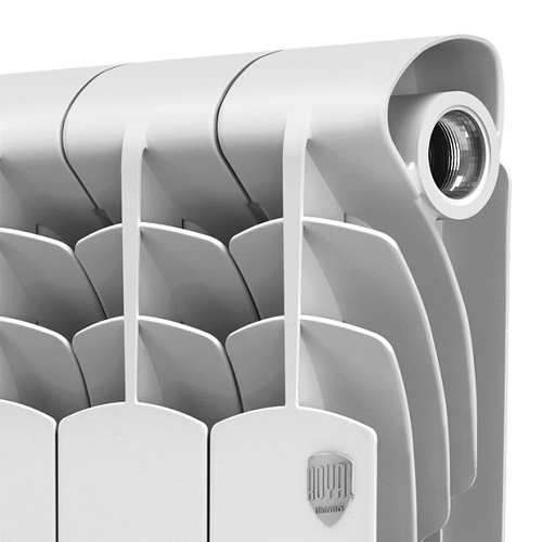 Биметаллический радиатор отопления Royal Thermo Revolution Bimetall 500 4 секции  Биметаллический радиатор отопления Royal Thermo Revolution Bimetall 500 4 секции