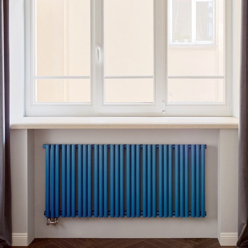 Стальной трубчатый радиатор отопления Empatiko Takt L1-2032-500 Evening Blue Стальной трубчатый радиатор отопления Empatiko Takt L1-2032-500 Evening Blue