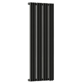 Стальной трубчатый радиатор отопления Empatiko Takt R1-472-2000 Coal Black Стальной трубчатый радиатор отопления Empatiko Takt R1-472-2000 Coal Black