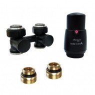 Комплект Vario Term PREMIUM ELEGANCKIE проходной EPRNYGS0224C/FP GW 3/4" х GZ 3/4" Чёрный матовый Комплект Vario Term PREMIUM ELEGANCKIE проходной EPRNYGS0224C/FP GW 3/4" х GZ 3/4" Чёрный матовый
