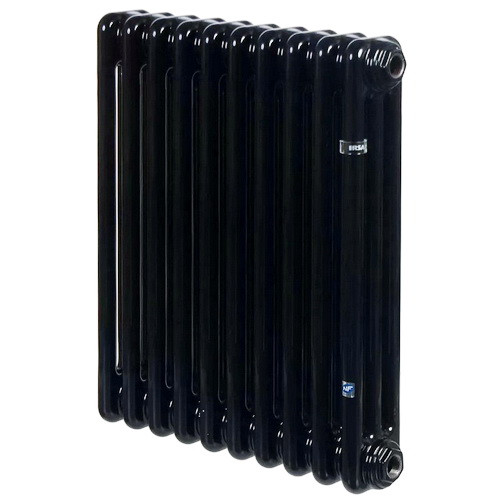 Стальной трубчатый радиатор отопления IRSAP TESI 30565 T30 10 секций, чёрный, RAL 9005 