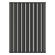 Стальной трубчатый радиатор отопления Empatiko Takt S1-1072-2000 Coal Black