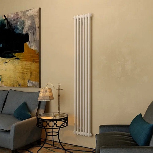 Стальной трубчатый радиатор отопления Delta 2180 12 секций нижнее подключение ТЕРМА RAL 9016 Стальной трубчатый радиатор отопления Delta 2180 12 секций нижнее подключение ТЕРМА RAL 9016