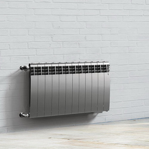 Биметаллический радиатор отопления Royal Thermo Biliner 500 Silver Satin 4 секции  Биметаллический радиатор отопления Royal Thermo Biliner 500 Silver Satin 4 секции