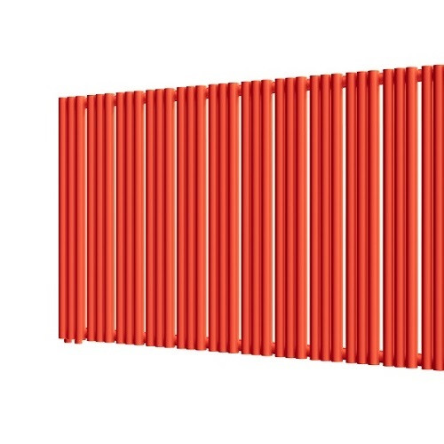 Стальной трубчатый радиатор отопления Empatiko Takt L1-1912-500 Scarlet Red Стальной трубчатый радиатор отопления Empatiko Takt L1-1912-500 Scarlet Red