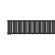 Стальной трубчатый радиатор отопления Empatiko Takt LR2-2032-200 Coal Black