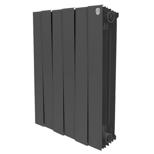 Биметаллический радиатор отопления Royal Thermo PianoForte 500 Noir Sable 4 секции Биметаллический радиатор отопления Royal Thermo PianoForte 500 Noir Sable 4 секции