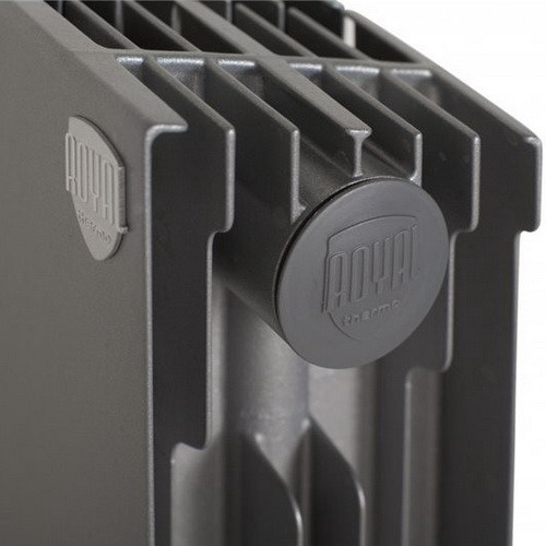 Биметаллический радиатор отопления Royal Thermo PianoForte 500 Noir Sable 4 секции Биметаллический радиатор отопления Royal Thermo PianoForte 500 Noir Sable 4 секции