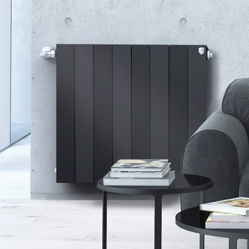 Биметаллический радиатор отопления Royal Thermo PianoForte 500 Noir Sable 4 секции Биметаллический радиатор отопления Royal Thermo PianoForte 500 Noir Sable 4 секции