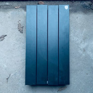 Биметаллический радиатор отопления Royal Thermo PianoForte 500 Noir Sable 4 секции Биметаллический радиатор отопления Royal Thermo PianoForte 500 Noir Sable 4 секции